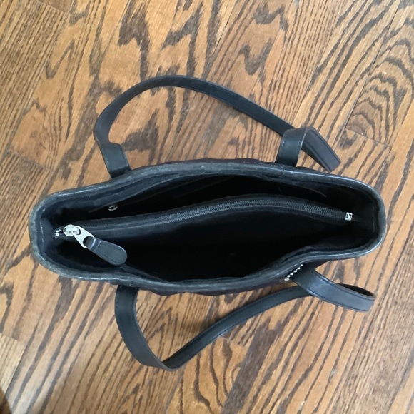 Coach Purse Neoprene w/ Leather Trim - Picture 3 of 5